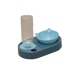 Pet water bottle and bowl set on a white background