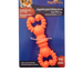 Orange dog toy with packaging featuring 'Puppy & Co' branding on a white background.