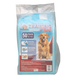 Bag of dog training pads with a golden retriever on the label